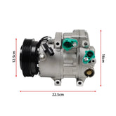 A/C Compressor W/Clutch for Hyundai Sonata 2.4L 3.3L 2006-2007 2008 977012B251